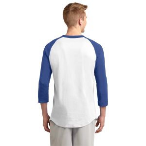 Sport-Tek Colorblock Raglan Jersey.