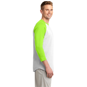 Sport-Tek Colorblock Raglan Jersey.