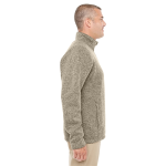 Devon & Jones Men's Bristol Full-Zip Sweater Fleece Jacket