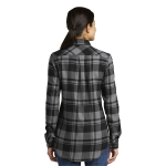 Port Authority Women's Plaid Flannel Tunic .