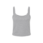 Bella + Canvas Ladies' Micro Ribbed Scoop Tank