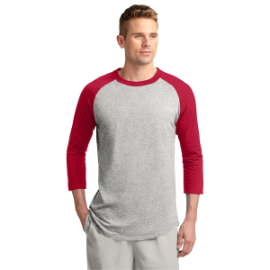 Sport-Tek Colorblock Raglan Jersey.